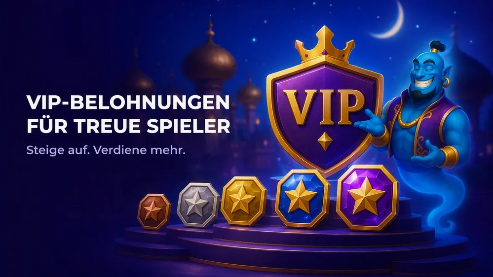 VIP-Abzeichen mit goldenen Stufen-Symbolen